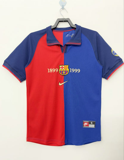 Retro Centennial Barcelona Edition Football Jersey 1899/1999