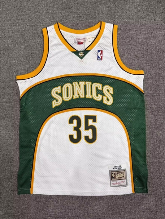 SONICS Retro White #35 DURANT NBA Jerseys 2026