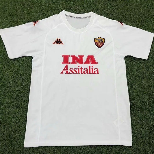 Retro Roma Away Football Jersey 2000/2001