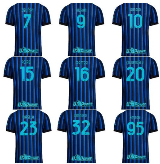 Inter Milan Home Fans Football Jersey 2025/2026 (Star Player)