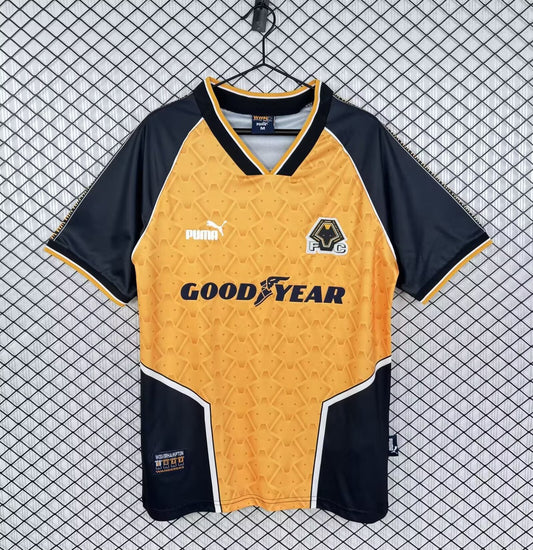 Retro Wolves Home Fans Football Jersey 1996/1998