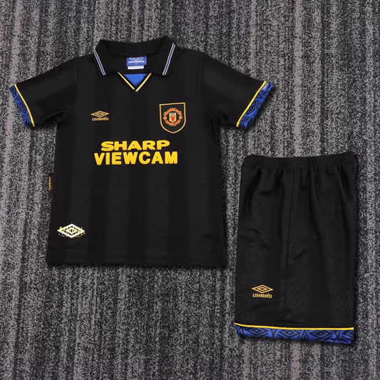 Retro Manchester United Away Kids 1993/1994