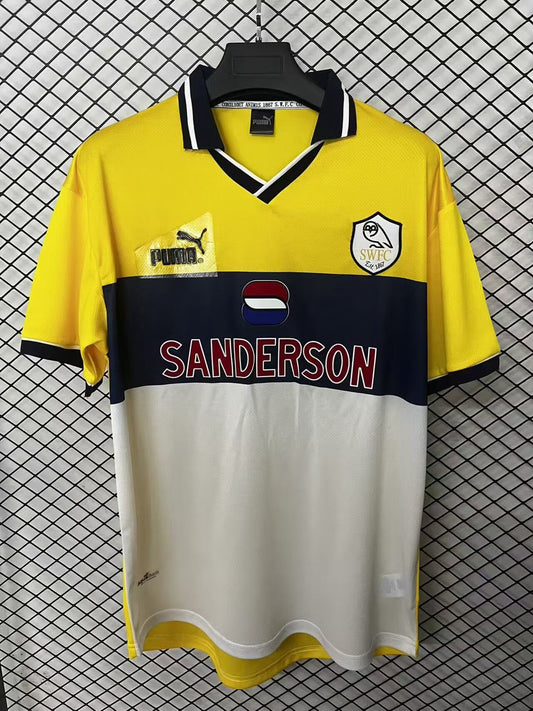 Retro Sheffield Wednesday Third Away Fans Football Jersey 1999