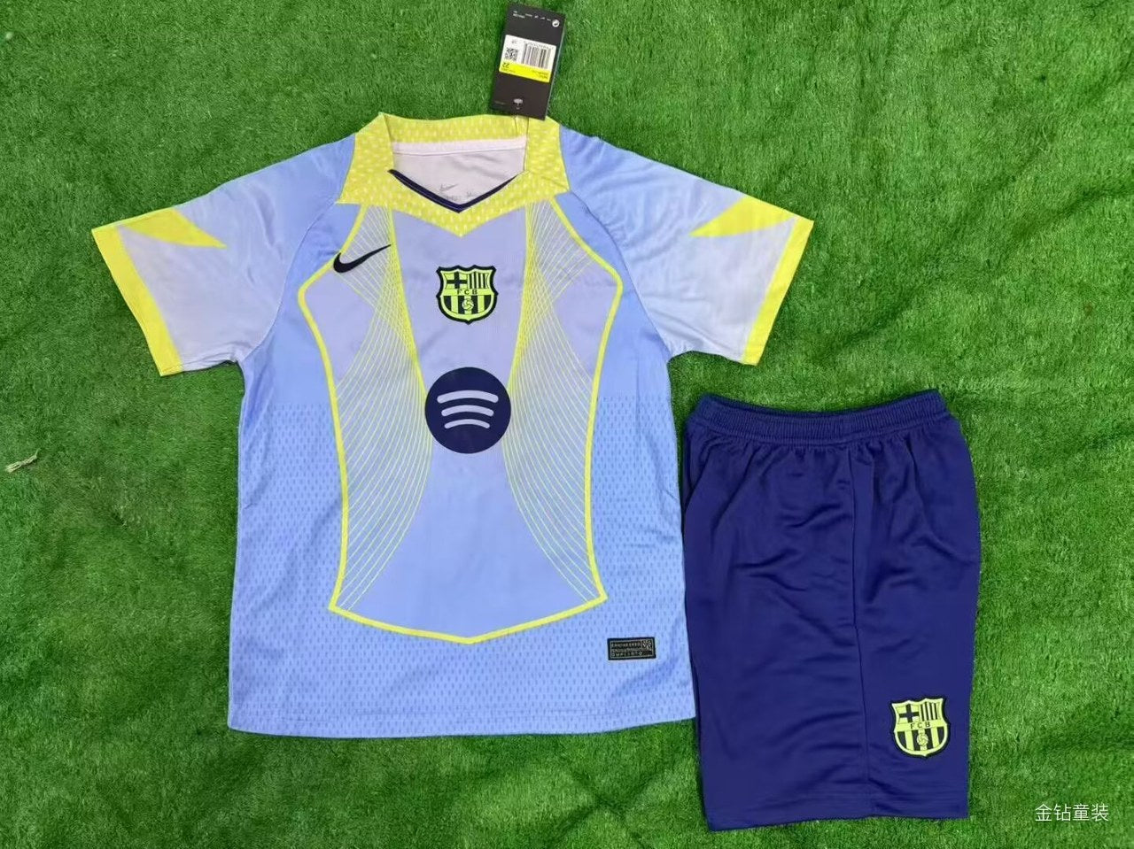 Barcelona Special Edition Blue Kids Football Jersey 2025/2026