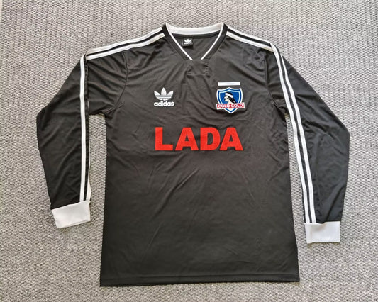 Retro Colo-Colo Away Long Football Jersey 1991