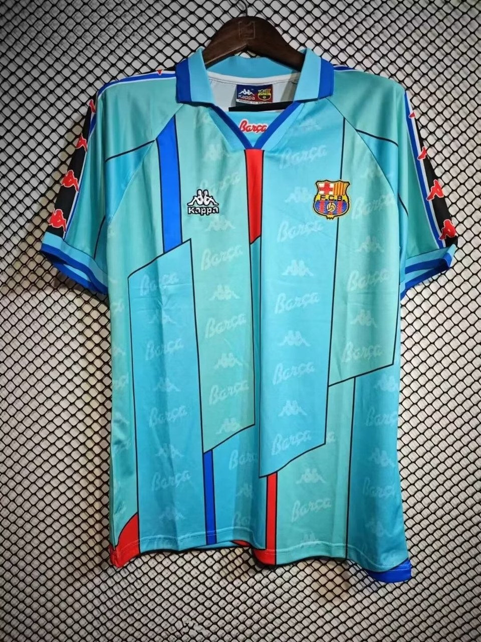 Retro Barcelona Away Football Jersey 1996/1997