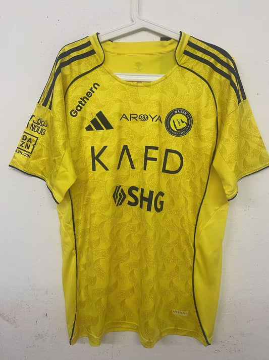 Al-Nassr FC Home Fans Football Jersey 2025/2026