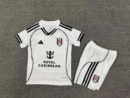 Fulham Home Kids Football Jersey 2025/2026