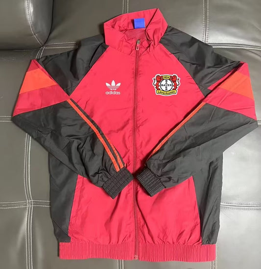 Leverkusen Windbreaker Red Football Jersey 2025/2026