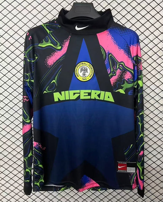 Nigeria Hollywood Goalkeeper Long Sleeve Fans Football Jersey 2026/2027