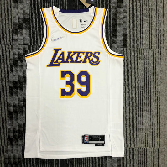 Los Angeles Lakers 75 Year White #39 HOWARD NBA Season Jerseys 2022