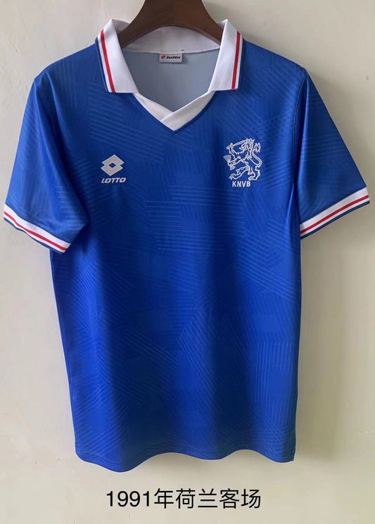 Retro Netherlands AWAY Football Jersey 1991