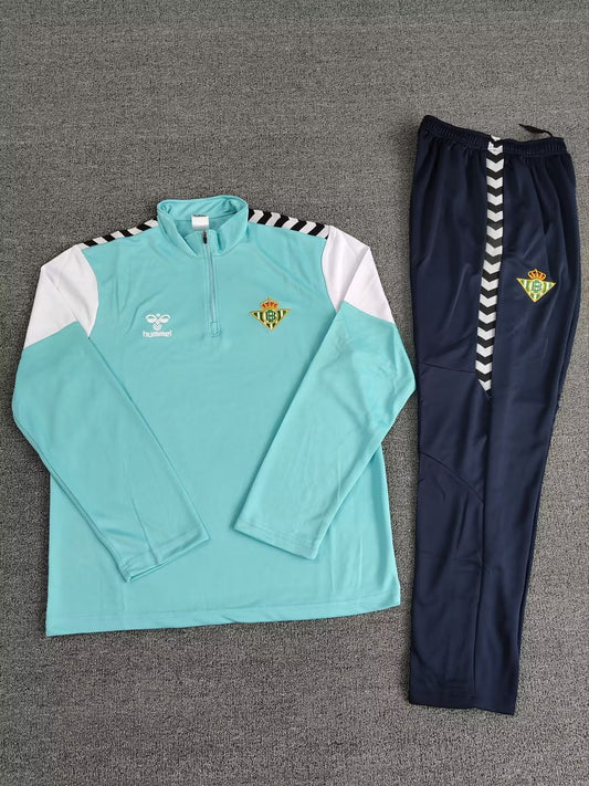 Real Betis Training Tracksuit Blue 2025/2026