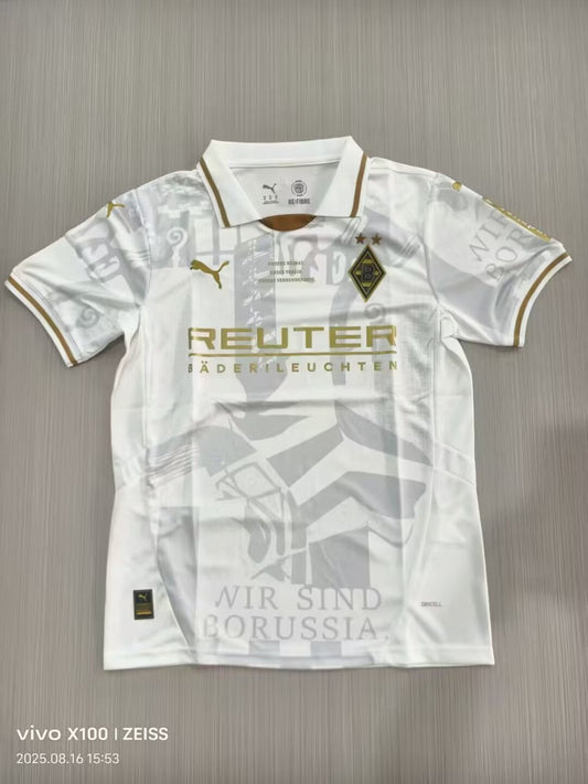 Monchengladbach Special Edition White Fans Football Jersey 2025/2026