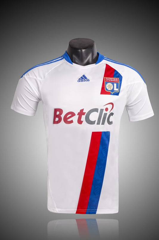 Retro Lyon Home 60 Year Fans Football Jersey 2010/2011