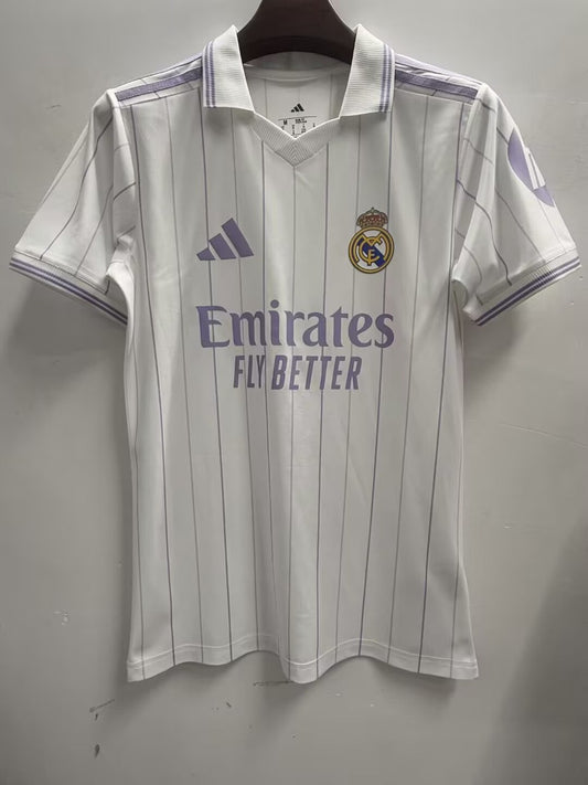 Real Madrid Retro Leisure Special Edition Fans White Football Jersey 2026/2027
