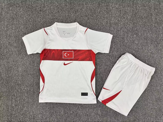 Turkey Home Kids Fans Football Jersey 2026/2027