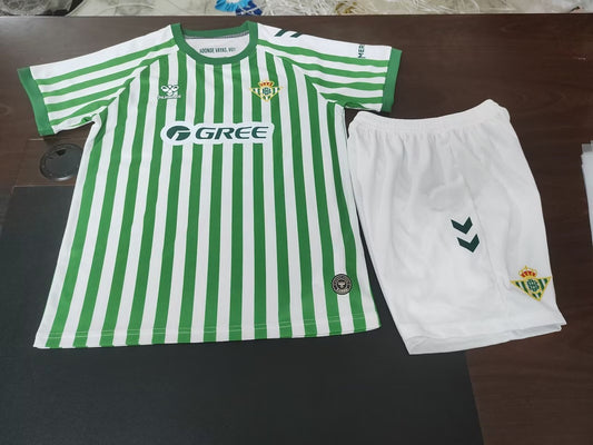 Real Betis Finals Home Kids Fans Football Jersey 2025/2026