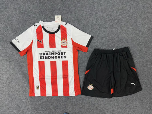 PSV Eindhoven Home Kids Football Jersey 2025/2026
