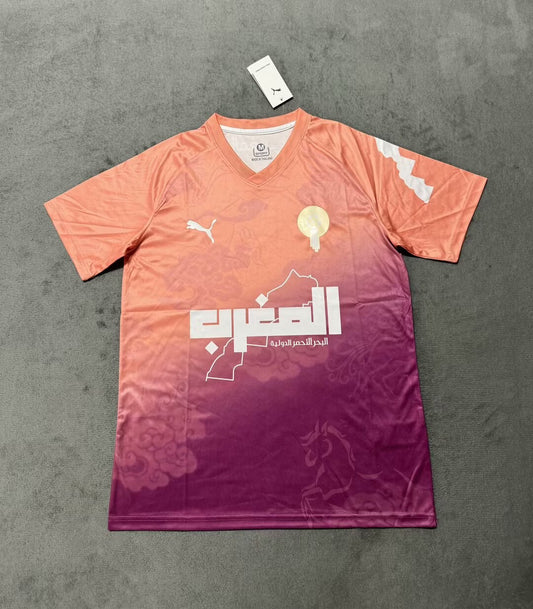 Morocco Training Clothes Orange Fans Football Jersey 2025/2026