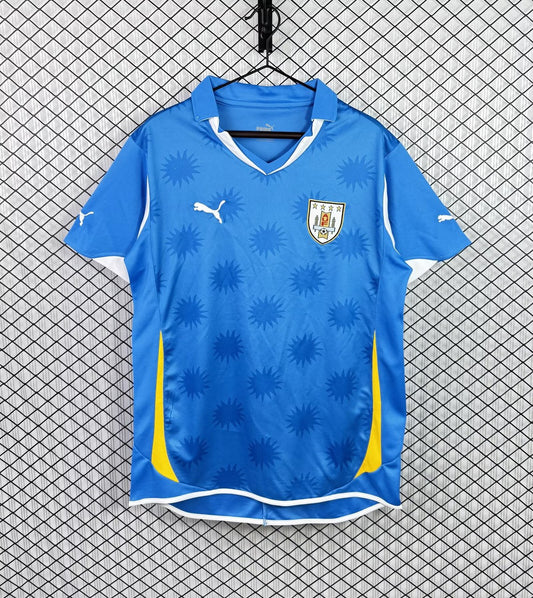 Retro Uruguay Home Football Jersey 2010