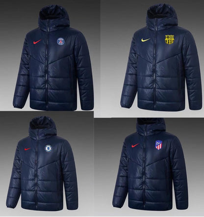 Tottenham Atletico Madrid Chelsea Barcelona America PSG All Team Customized Cotton-padded Clothes Jacket 2025/2026