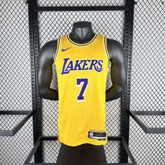 Los Angeles Lakers Yellow #7 ANTHONY NBA Season Jerseys 2023