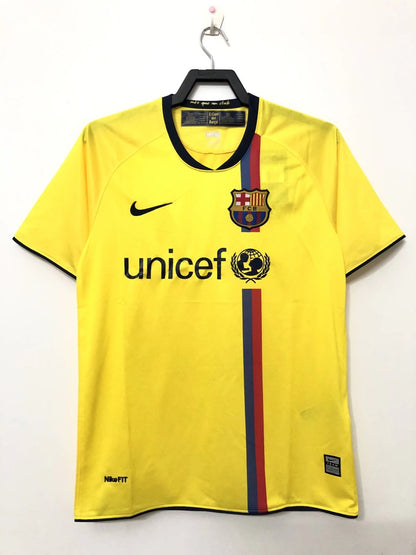 Retro Barcelona Away Fan Football Jersey 2008/2009