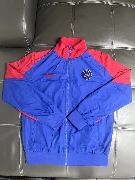 PSG Paris Windbreaker Blue Football Jersey 2025/2026