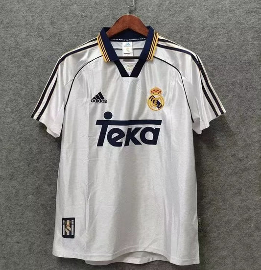 Retro Real Madrid Home Football Jersey 1998/2000