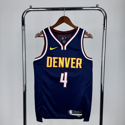 Denver Nuggets Navy Blue #4 WESTBROOK NBA Season Jerseys 2023