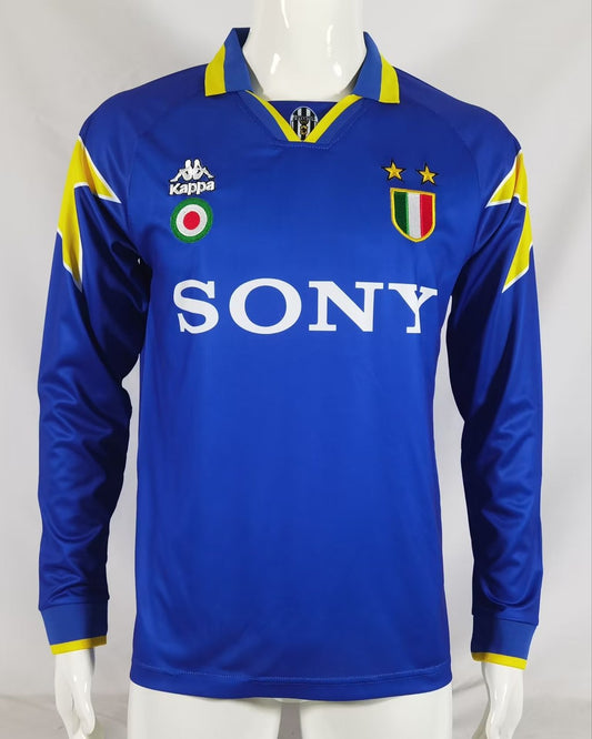 Retro Juventus Away Long Sleeve Football Jersey 1995/1996