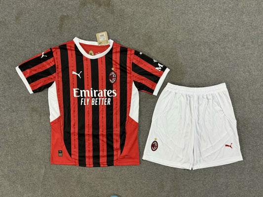 AC Milan Home Fans Suit Football Jersey 2024/2025