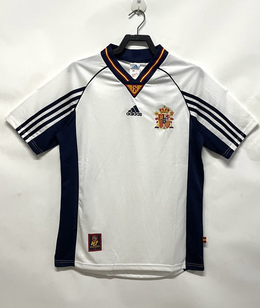Retro Spain Away Football Jersey 1998