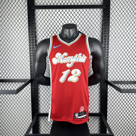 Memphis Grizzlies City Edition #12 MORAT NBA Jerseys 2025
