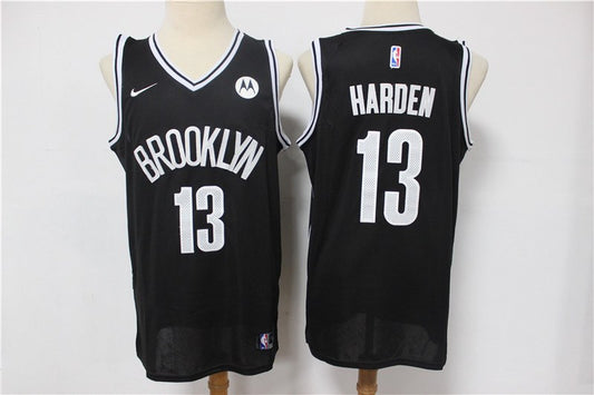 NBA 2021 Nets #13 Harden Black