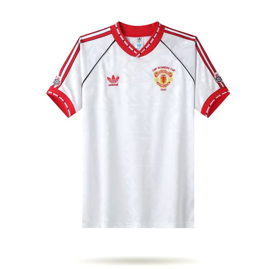Manchester United Cup Winner. Finals Board Fans Football Jersey 1991