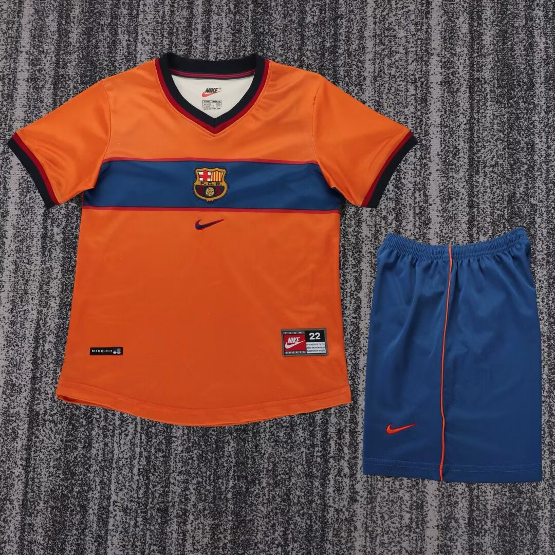 Retro Barcelona Third Away Football Jersey 1998/1999