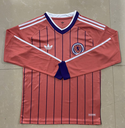 Scotland Away Long Fans Football Jersey 2026/2027