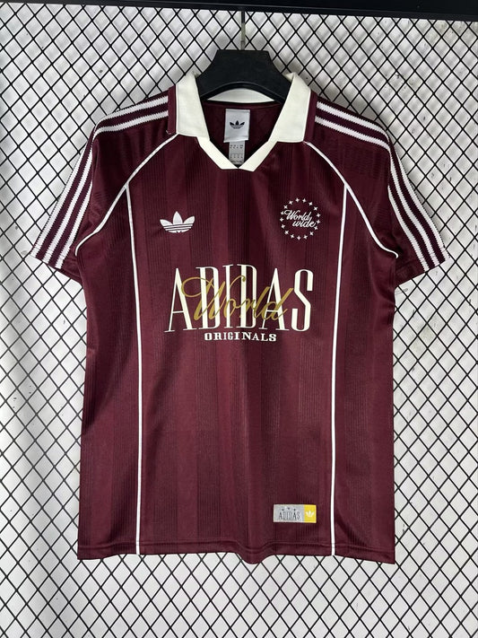 Adidas Clover T-shirt Red Football Jersey 2025/2026