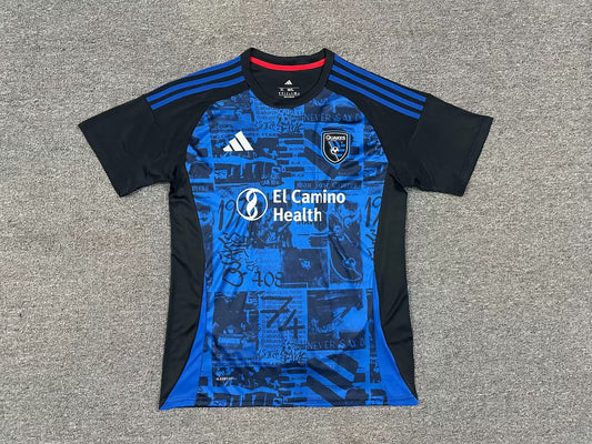 San Jose Earthquakes Fans Version Football Jersey 2025/2026
