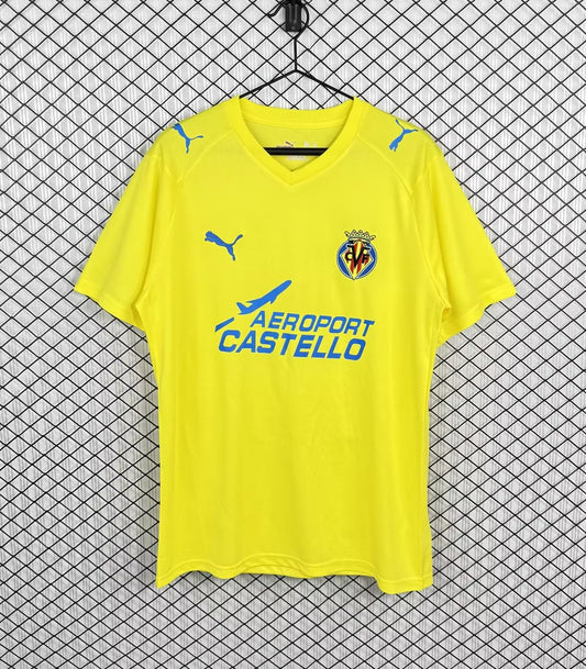 Retro Villarreal Home Fans Football Jersey 2008/2009