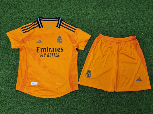 Real Madrid Away Kids Player Football Jersey 2024/2025