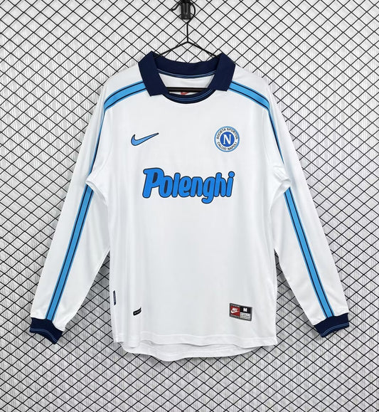 Retro Napoli Away Long Sleeve Football Jersey 1998/1999