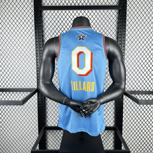 ALL STAR Baby Blue #0 LILLARD NBA Jerseys 2025
