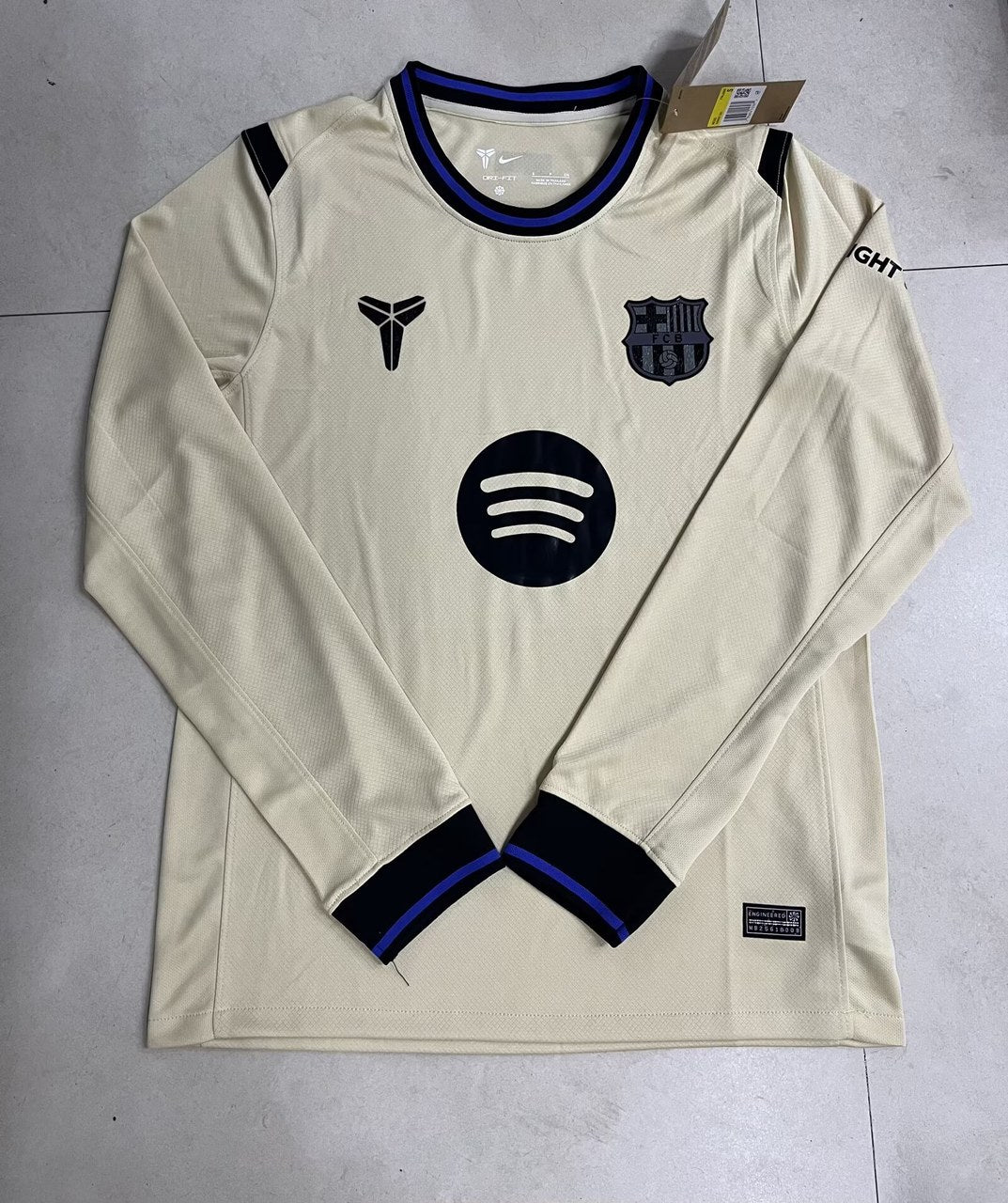Barcelona Away Long Fans Football Jersey 2025/2026