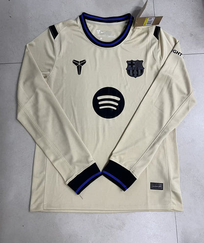 Barcelona Away Long Fans Football Jersey 2025/2026