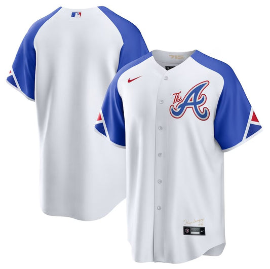 MLB Warriors White City Baseball Jerseys 2025