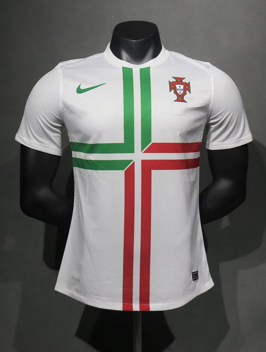 Retro Portugal Player Away Football Jersey 2012