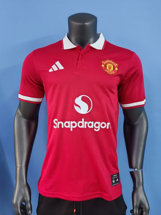 Manchester United Polo Fans Red Football Jersey 2026/2027